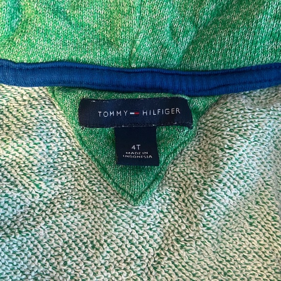 4T Double Hood Style - Green Boys Zip Up Hoodie - Picture 3 of 9